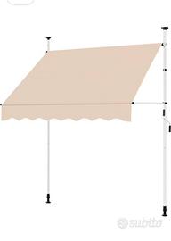 Tenda da sole Yaheetech beige per balcone/veranda