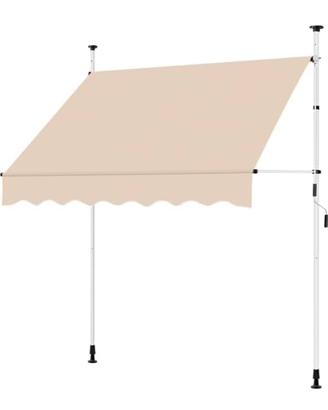 Tenda da sole Yaheetech beige per balcone/veranda