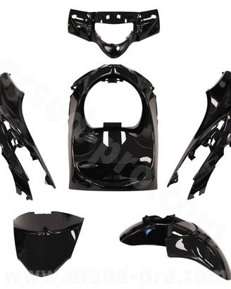 KIT CARENE 6 PZ PIAGGIO LIBERTY 2015 2023 NERO