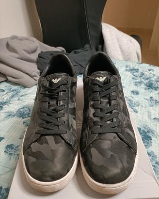 Sneakers EA7 Emporio Armani nere camouflage – NUME