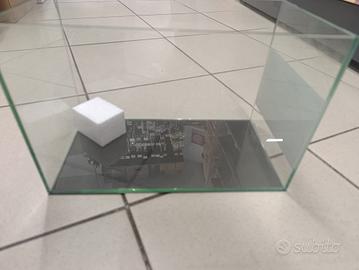 acquario 15 litri in vetro nuovo