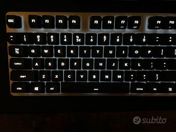 Tastiera Logitech G413 Argento (layoyt QWERTY US)