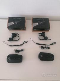 2 luci anteriori bicicletta 