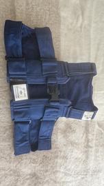 cosetto toracico - Posthorax cotone blu 