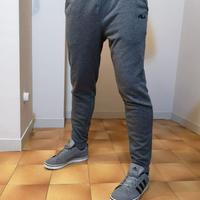 Pantalone jogger grigio