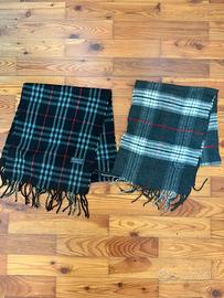 Lotto 2 Sciarpe Burberry