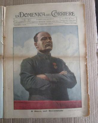 DOMENICA DEL CORRIERE N 44 - 1932 DUCE