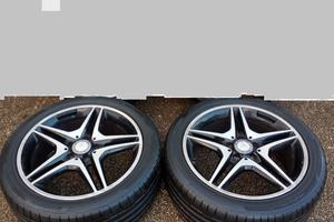 N. 2 CERCHI IN LEGA MERCEDES AMG r.18”