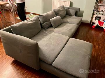 Divano 4 posti con chaise longue