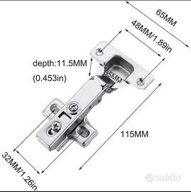 Cerniere Ante Ammortizzate e Silenziose