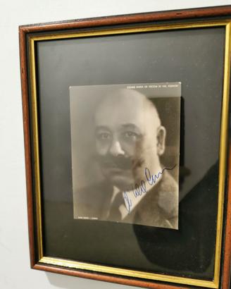 Ritratto Cesare Maria De Vecchi Autografo