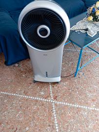 ventilatore con ghiaccioli 