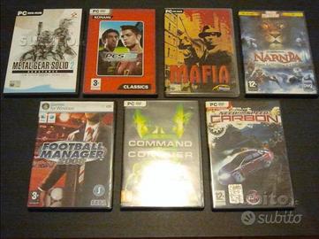 DVD & giochi originali PSone, PS3, PC