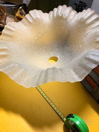 Plafoniera grande a sospensione in vetro