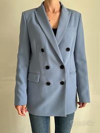 Blazer zara blu misura xs veste grande perfetto