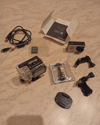 Go Pro hero3 black - video sportivi - antiurto