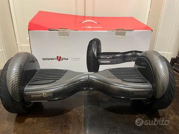 Hoverboard Thunder SmartWay 500W in carbonio