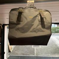 Borsa da viaggio porta abiti grigio impermeabile