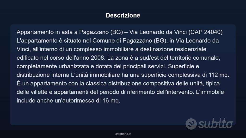 Appartamento – Pagazzano - Vista 4