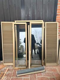 infissi completi , finestre, zanzariere e persiane