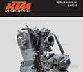 KTM 250 525 SX MXC EXC 2003 MANUALE RIPARAZIONE