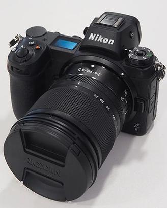 Nikon z6 con 24/70 f4 s