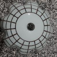 calotta in vetro per lampadario 