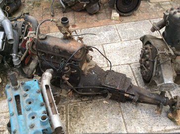 Motore e cambio Fiat 1100 epoca