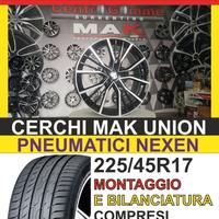 Cerchi in lega con pneumatici seat ibiza 17