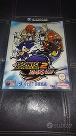 Sonic adventure 2 Battle GameCube con manuali