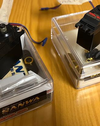 Coppia servocomandi Sanwa SRG-BZ + SRG-BS NON SPED