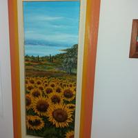 quadro di girasoli