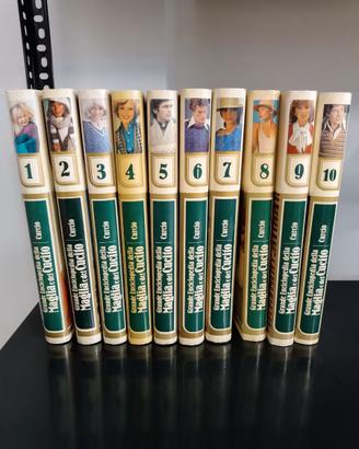 Grande Enciclopedia della maglia e del cucito.