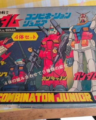 Raro Gundam Combination Junior Clover Popy 1979