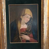 Dipinto antico Madonna