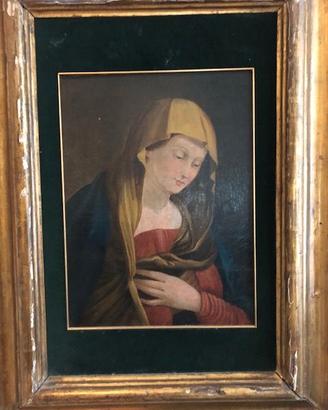 Dipinto antico Madonna