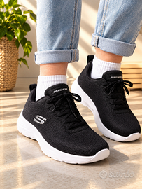 Scarpe Skechers nere leggere e comode