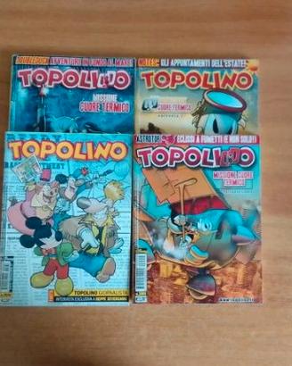 Topolino  n. 2797-2798-2800-2934