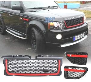 GRIGLIA RANGE ROVER SPORT 05-09 LOOK NERA ROSSA ED