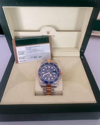 SUBMARINER ORO ACCIAIO