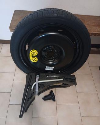 Audi A3 -8Y ruotino originale con attrezzi