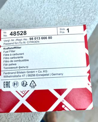 Filtro gasolio Febi bilstein