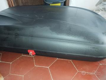 Baule portapacchi universale auto. Consegna a mano