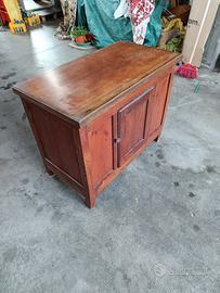 Madia / Cassapanca in legno massello