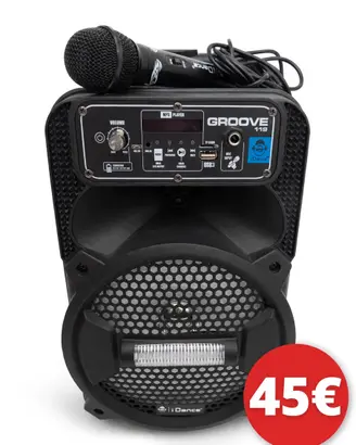 Cassa portatile per karaoke