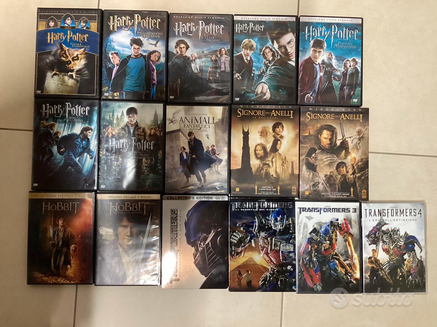 COFANETTO nuovo+6 Dvd Trilogia LO HOBBIT+SIGNORE DEGLI ANELLI