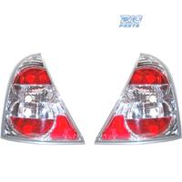 FANALI PER RENAULT CLIO 98- LOOK LEXUS FONDO CROMA