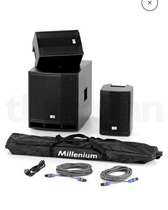 Impianto audio Thomann sub 12” + 2 tweeter