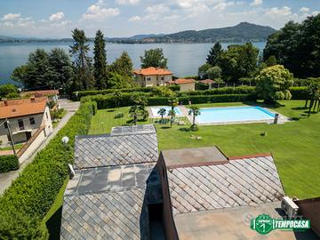 TRILOCALE DI LUSSO CON VISTA E PISCINA A LESA