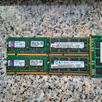 Memorie RAM ddr1 ddr2 ddr3 (singole o in blocco)